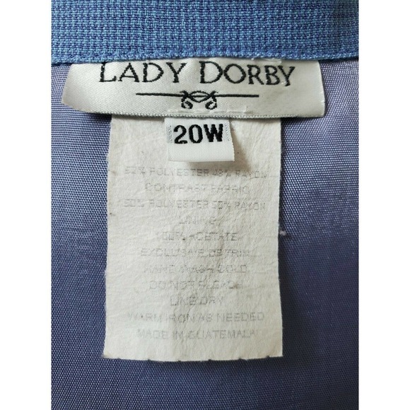 Lady Dorby Polyester Knee Length 2 Piece Dress - Picture 8 of 9
